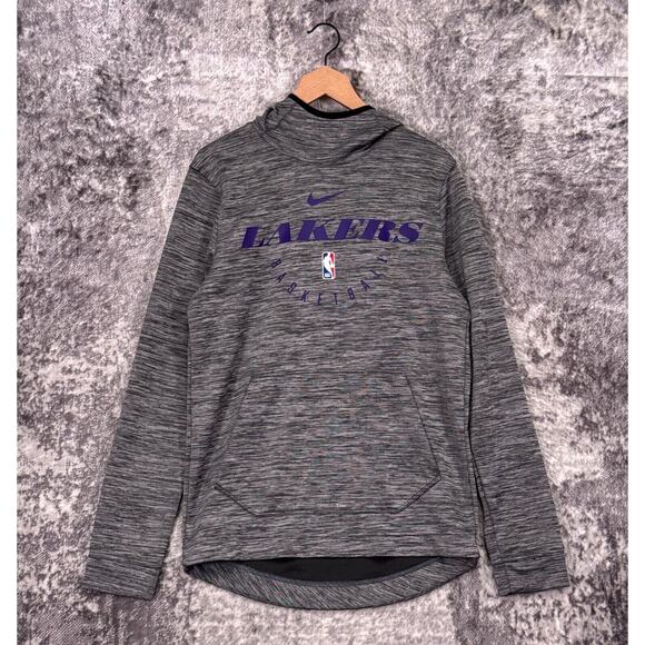 Nike Hoodie Small Mens Los Angeles Lakers Team Issue Exclusive Warm Up Pullover - Picture 1 of 8
